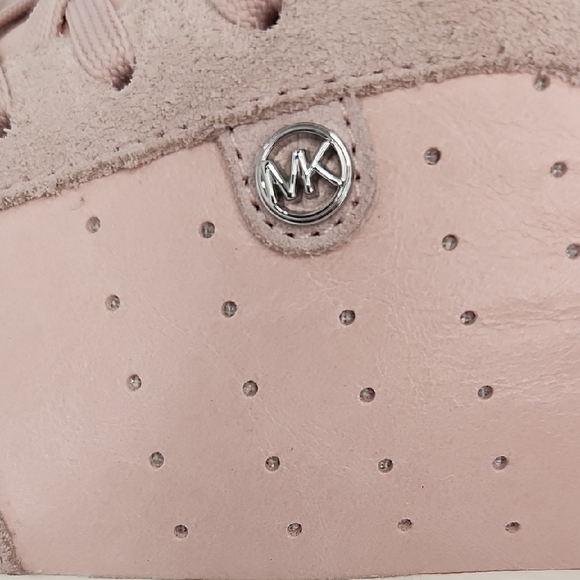 MICHAEL Michael Kors Pink and Cream Sneakers - Picture 3 of 9